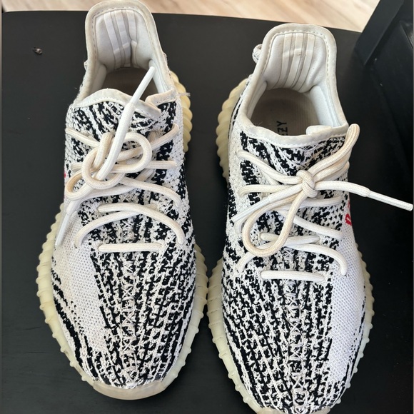 ZEBRA YEEZYS 🦓 SIZE 7 • $120 - Picture 1 of 3